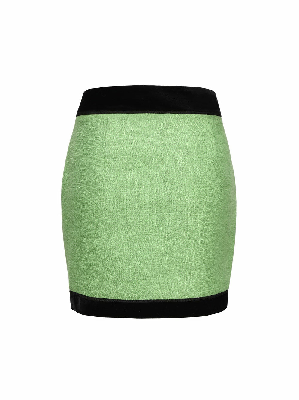 Michelle Tweed Skirt: Green Skirt for Brunch | Nana Jacqueline