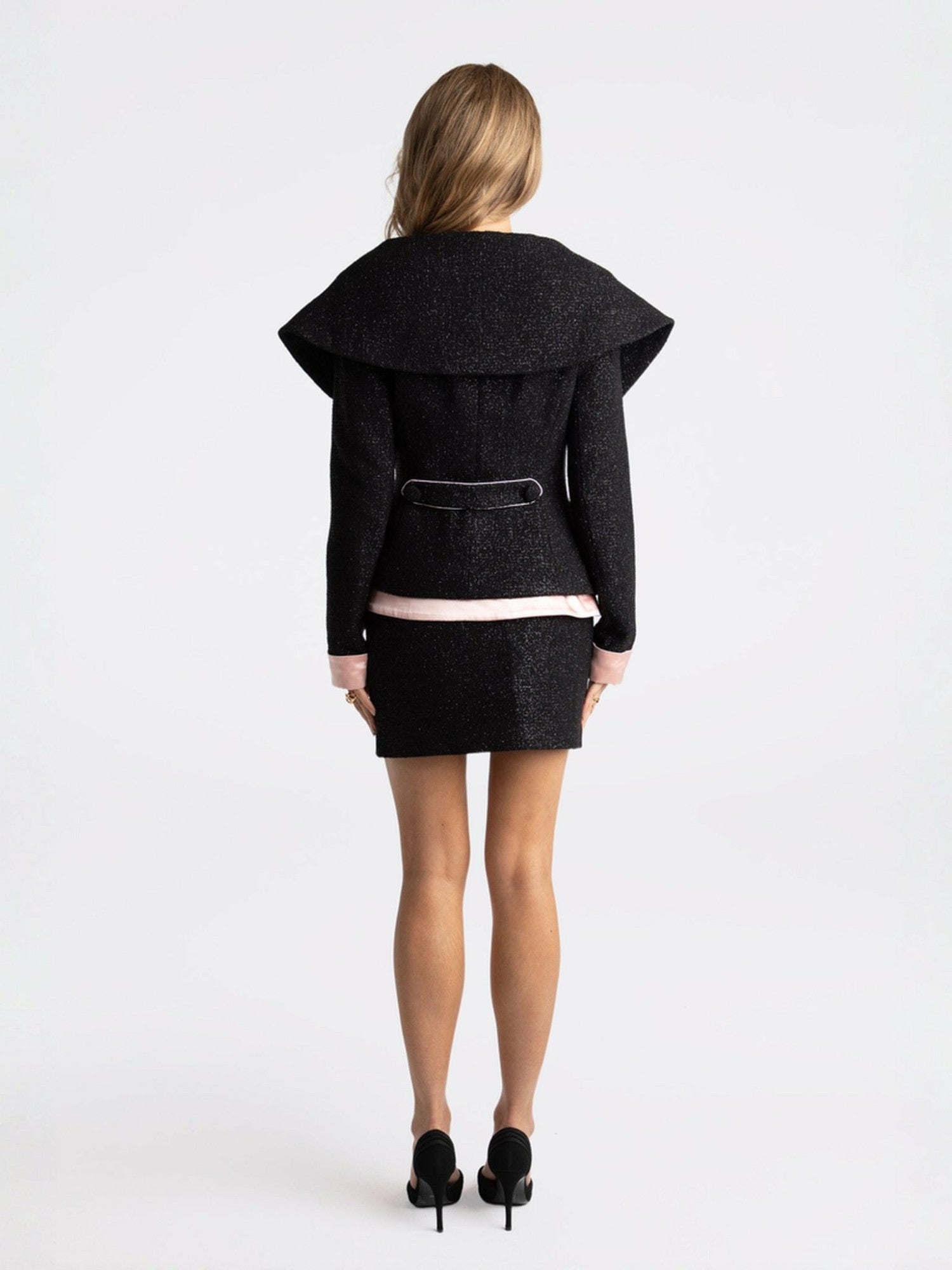 Nadia Skirt: Black Mini Skirt for Date Night | Nana Jacqueline