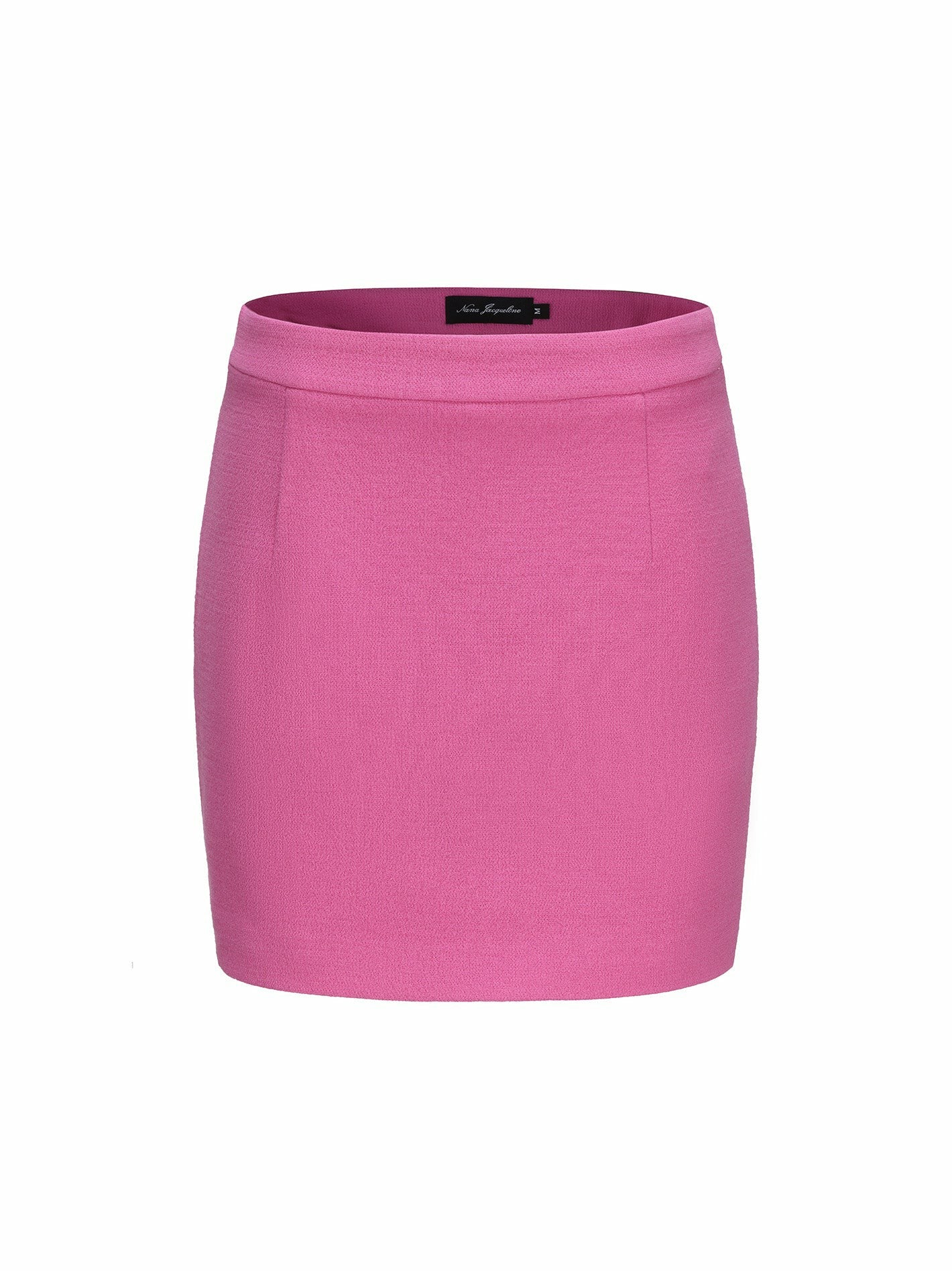 Lisette Pink Wool Mini Skirt | Nana Jacqueline