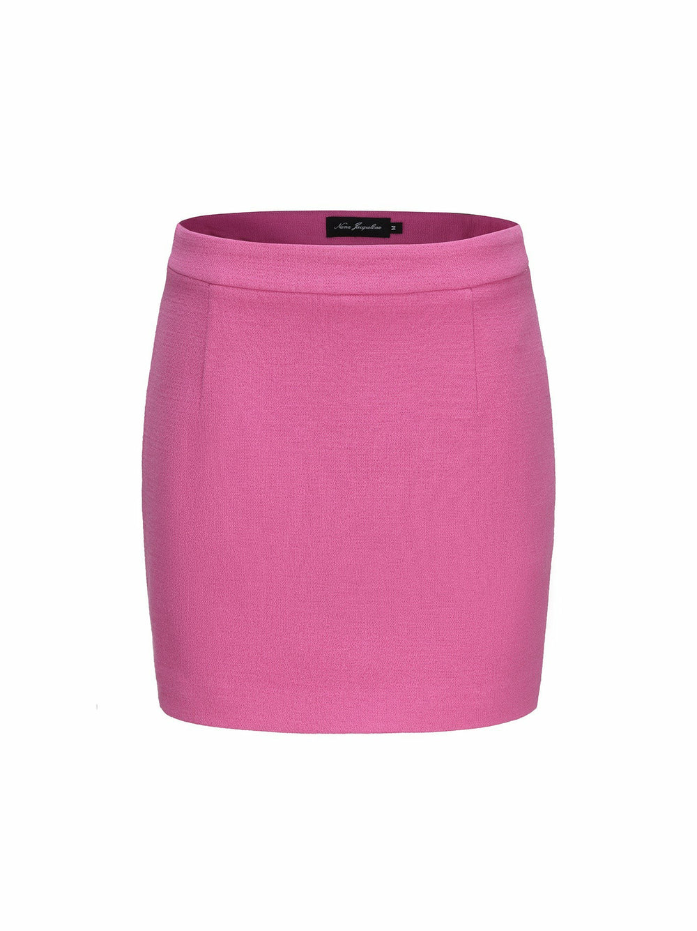 Lisette Pink Wool Mini Skirt | Nana Jacqueline