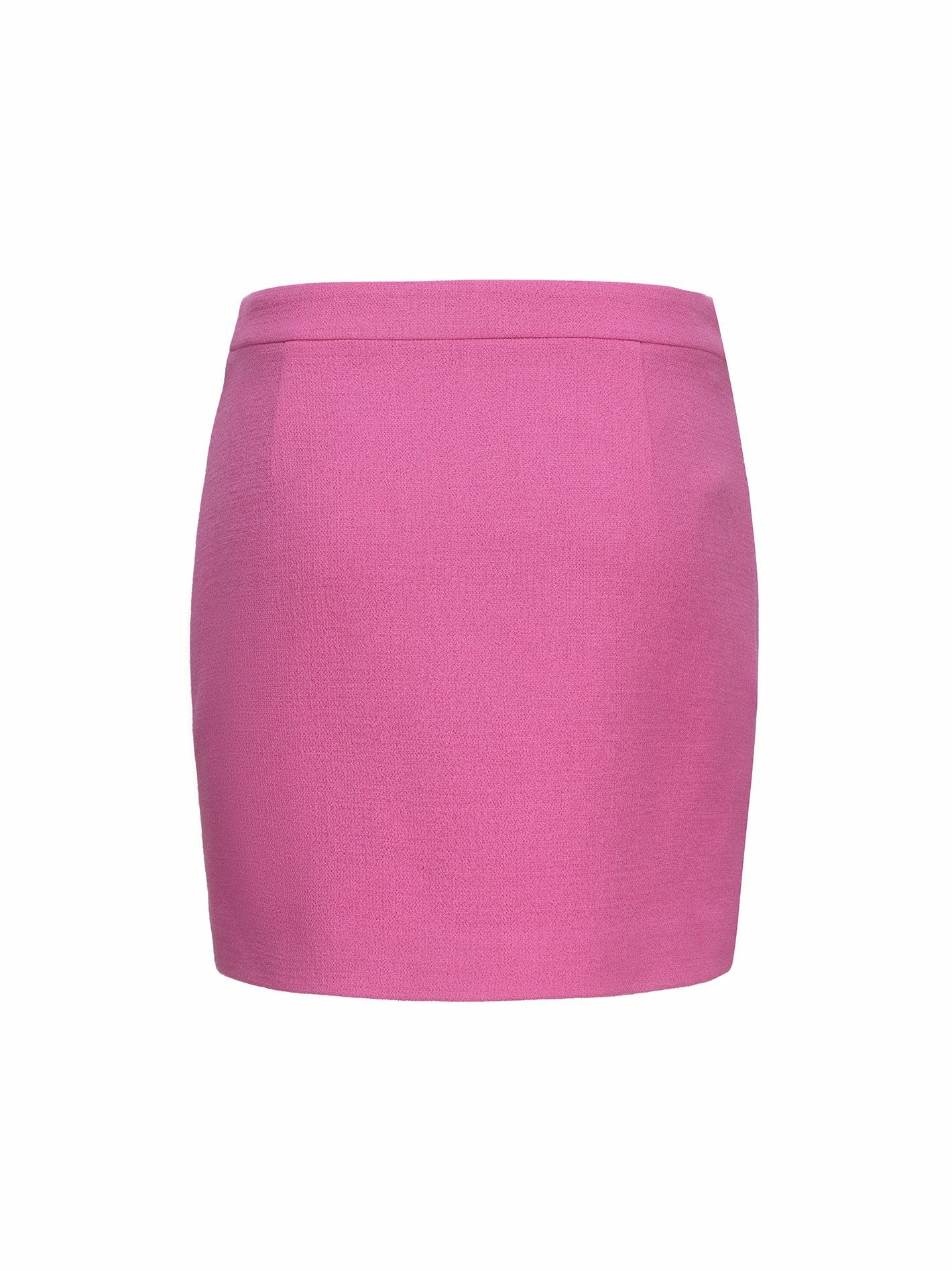 Lisette Pink Wool Mini Skirt | Nana Jacqueline