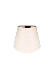 Kylie Satin Skirt: Champagne Mini Skirt for Date Night | Nana Jacqueline