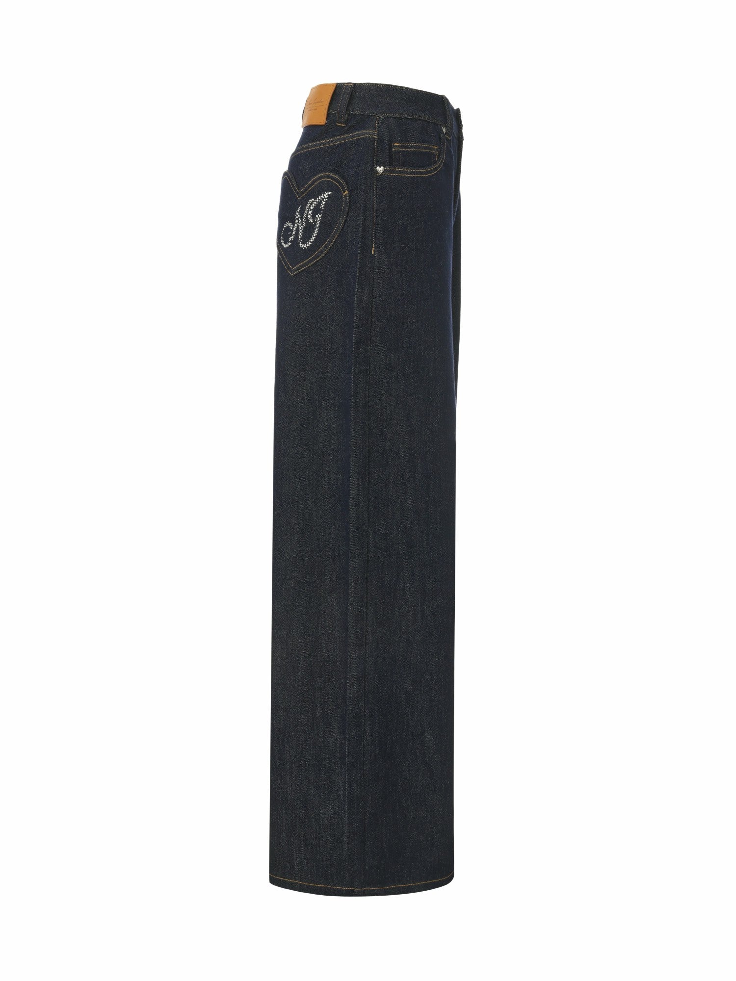Catalina Wide-Leg Blue Jeans | Nana Jacqueline