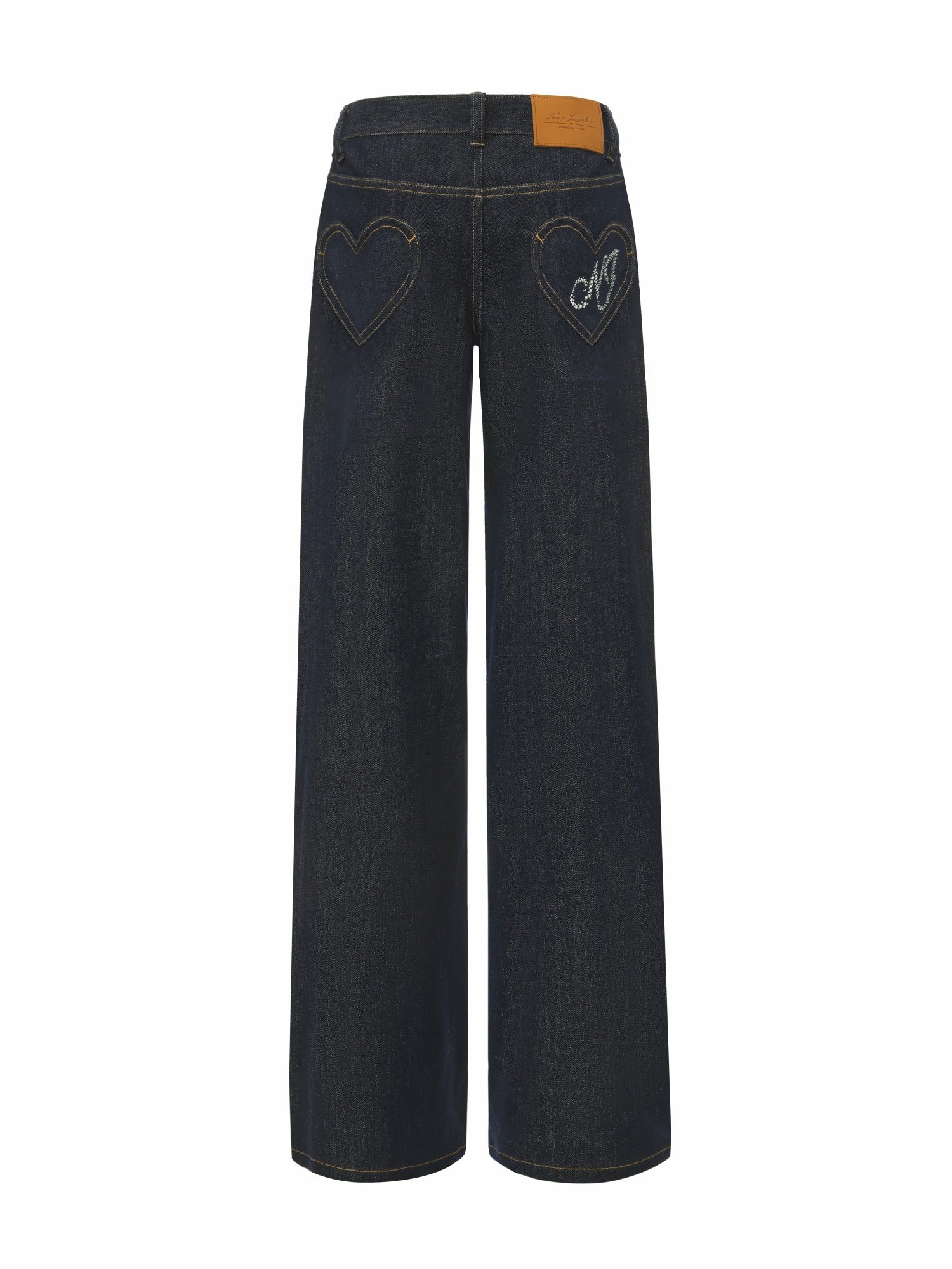 Catalina Wide-Leg Blue Jeans | Nana Jacqueline
