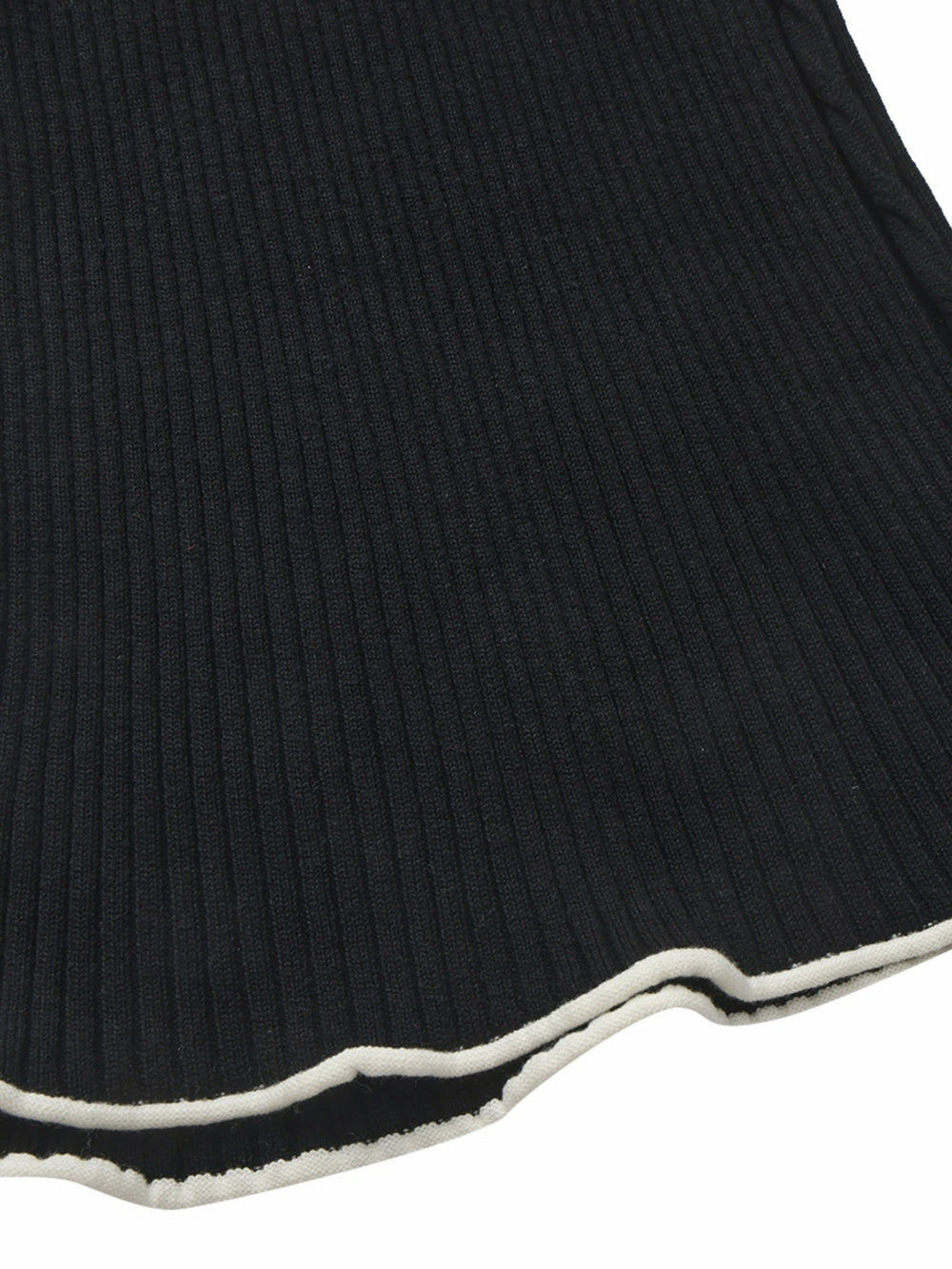 Charlotte Contrast-Waist Black Pants | Nana Jacqueline