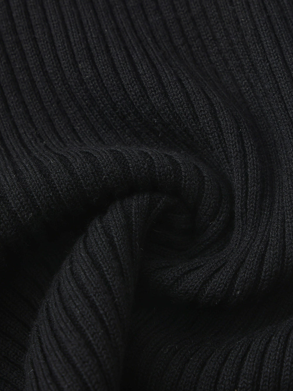 Charlotte Contrast-Waist Black Pants | Nana Jacqueline