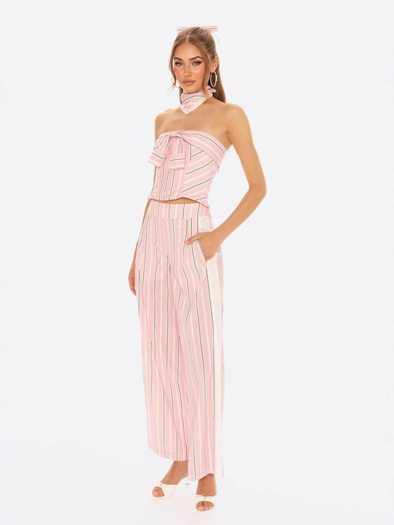 Amber Pants: Pink Pants for Resort Brunch | Nana Jacqueline