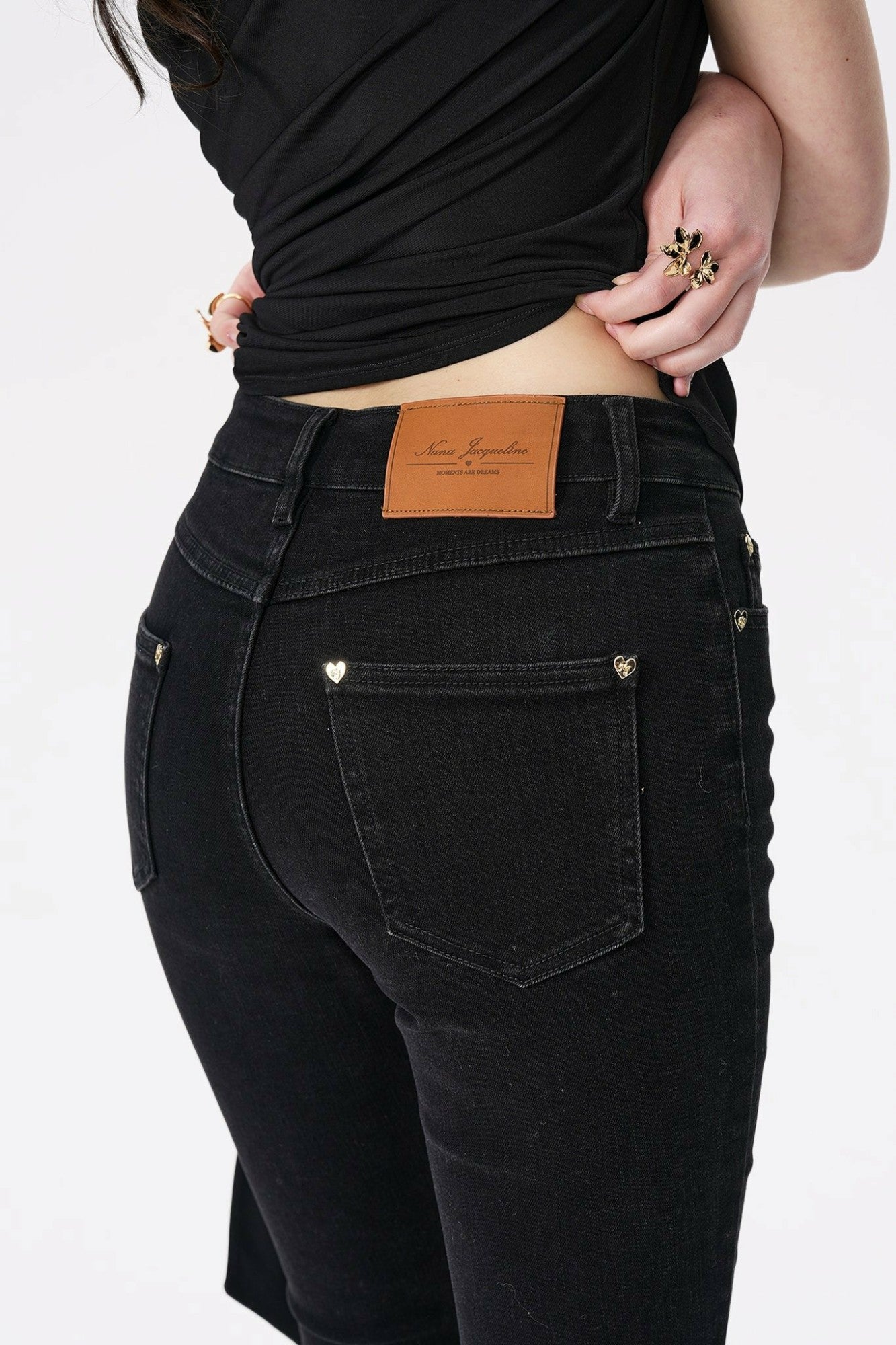 Margaux Jeans: Black Jeans for Date Night | Nana Jacqueline