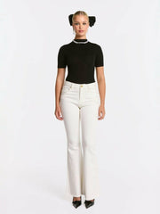 Brittany Jeans: White Jeans for Brunch | Nana Jacqueline