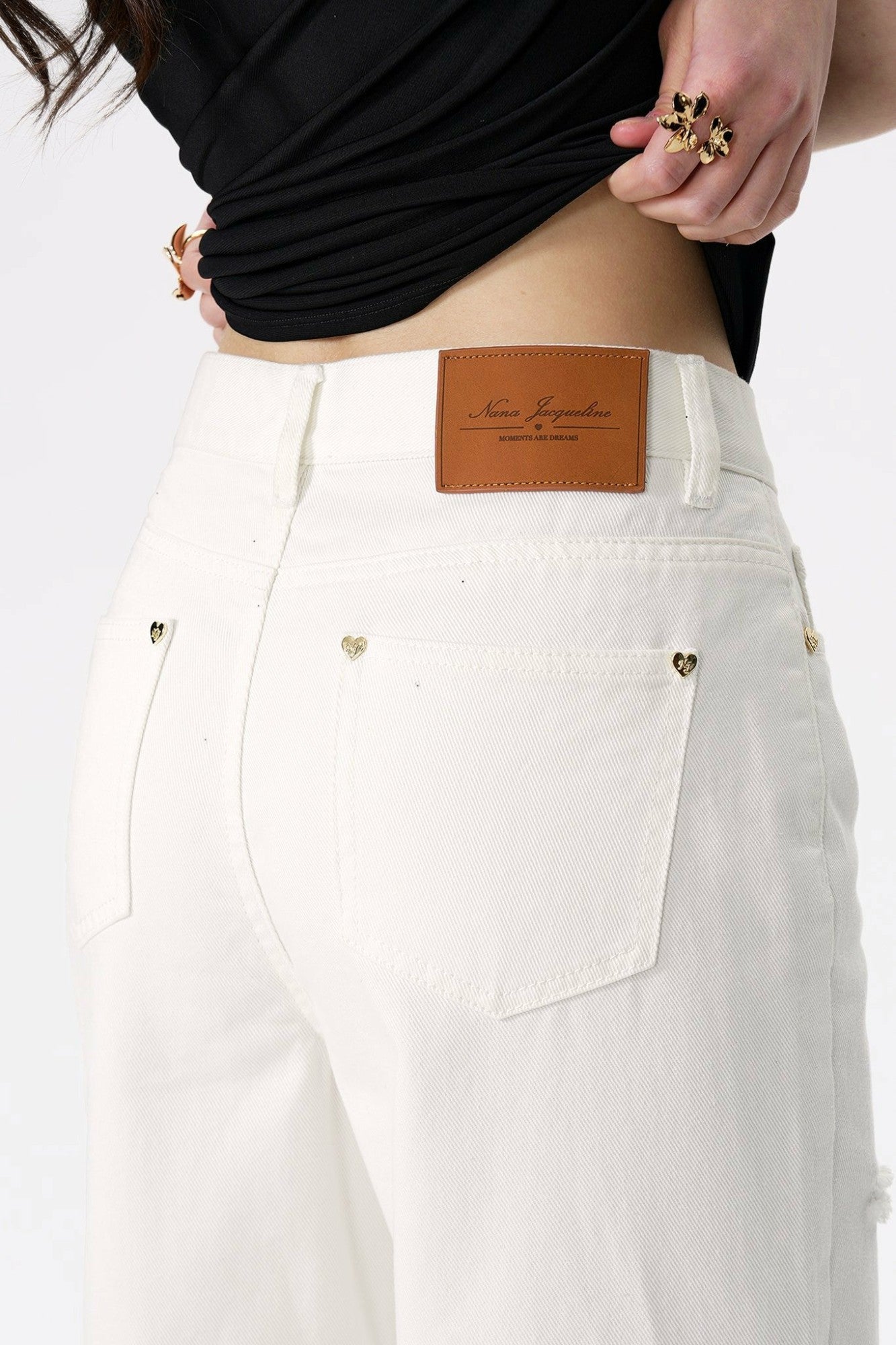 Colette Jeans: White Jeans for Brunch | Nana Jacqueline
