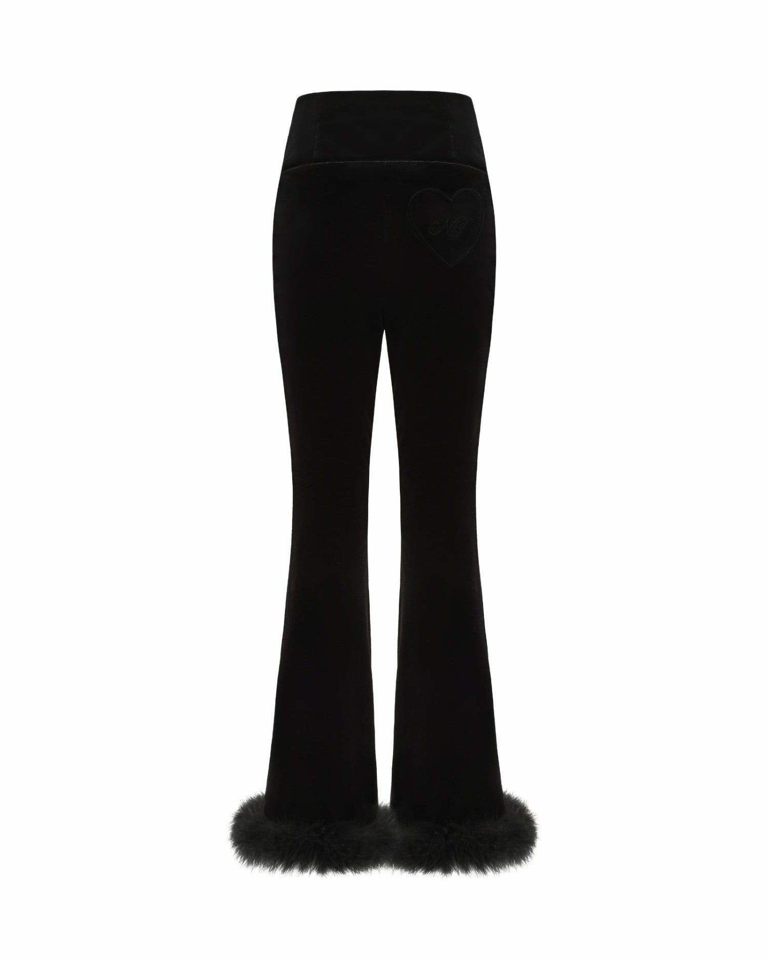 Estelle Velvet Pants: Black Velvet Pants for Cocktail Party | Nana Jacqueline