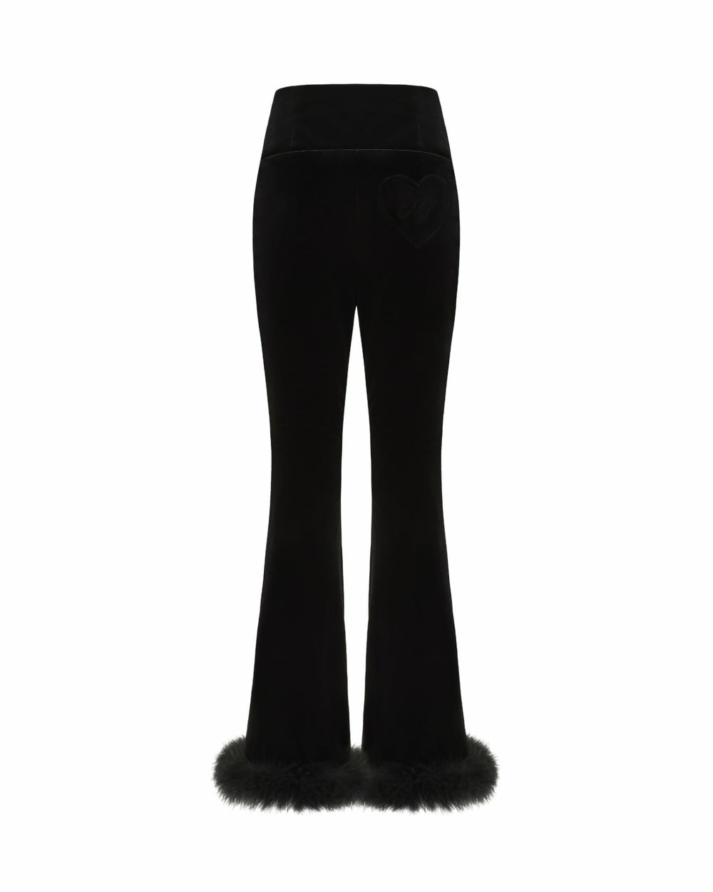 Estelle Velvet Pants: Black Velvet Pants for Cocktail Party | Nana Jacqueline