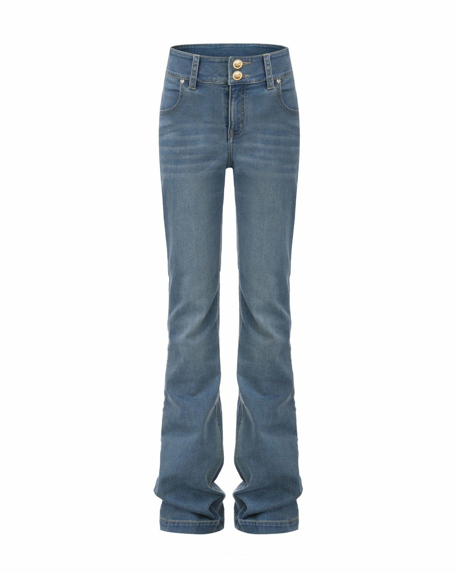 Gia High-Waist Bootcut Jeans: Blue Jeans for Elevated Everyday Style | Nana Jacqueline