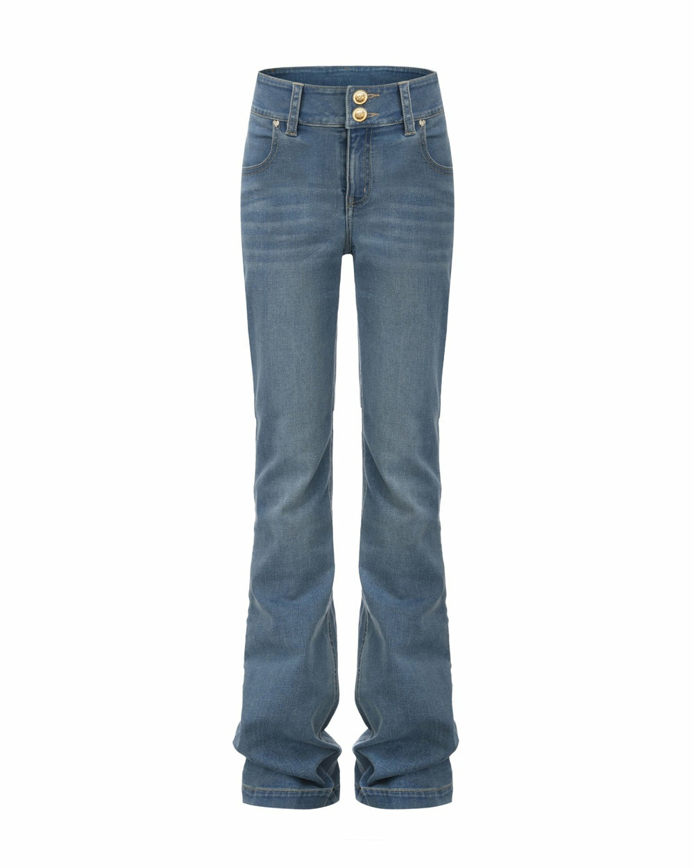 Gia High-Waist Bootcut Jeans: Blue Jeans for Elevated Everyday Style | Nana Jacqueline