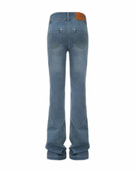 Gia High-Waist Bootcut Jeans: Blue Jeans for Elevated Everyday Style | Nana Jacqueline