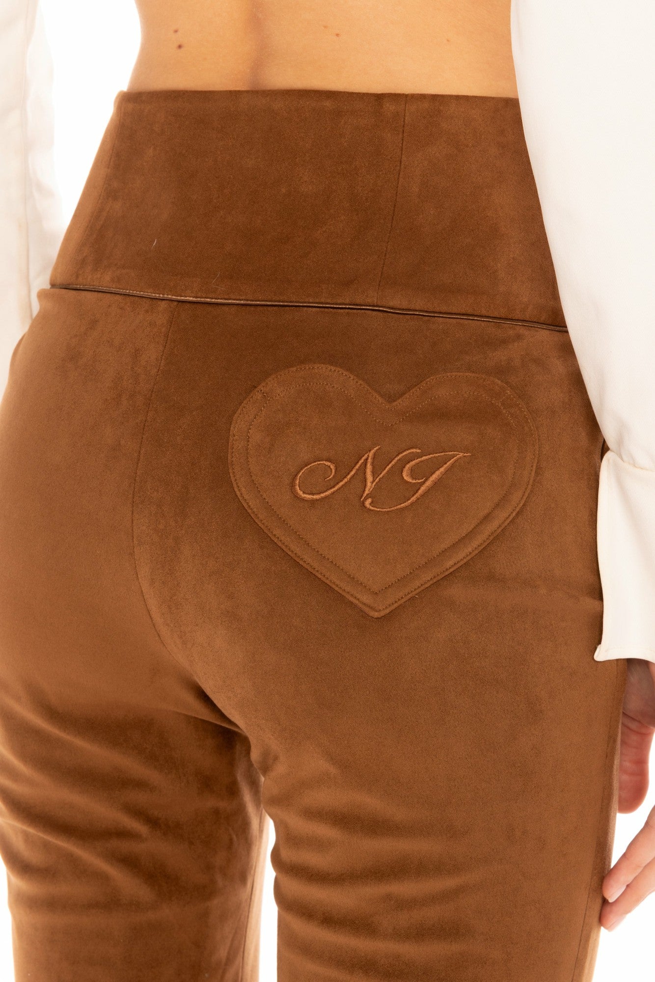Hailey Flared Pants: Brown Pants for Date Night | Nana Jacqueline