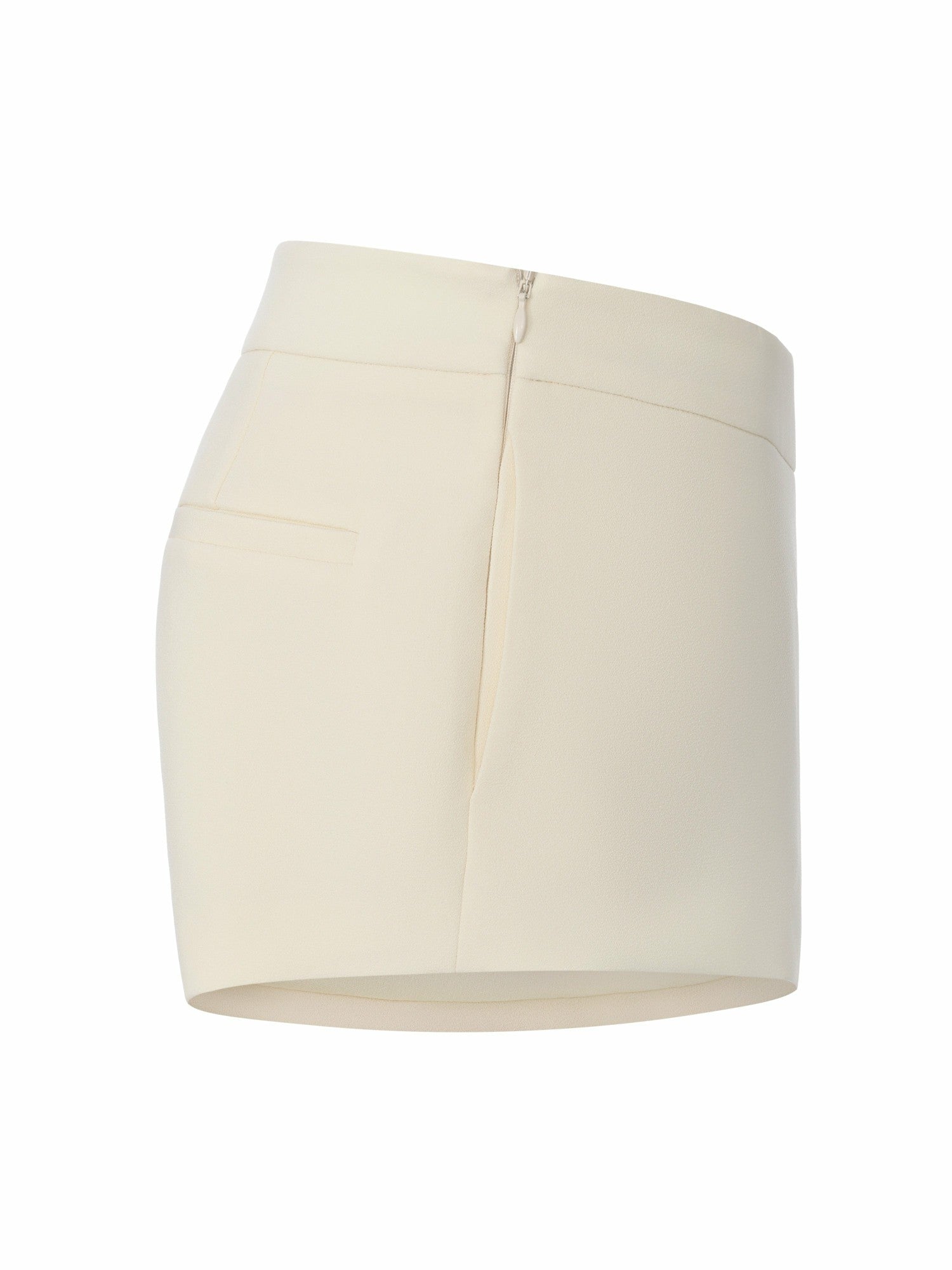 Avalon Straight-Leg Champagne Shorts | Nana Jacqueline