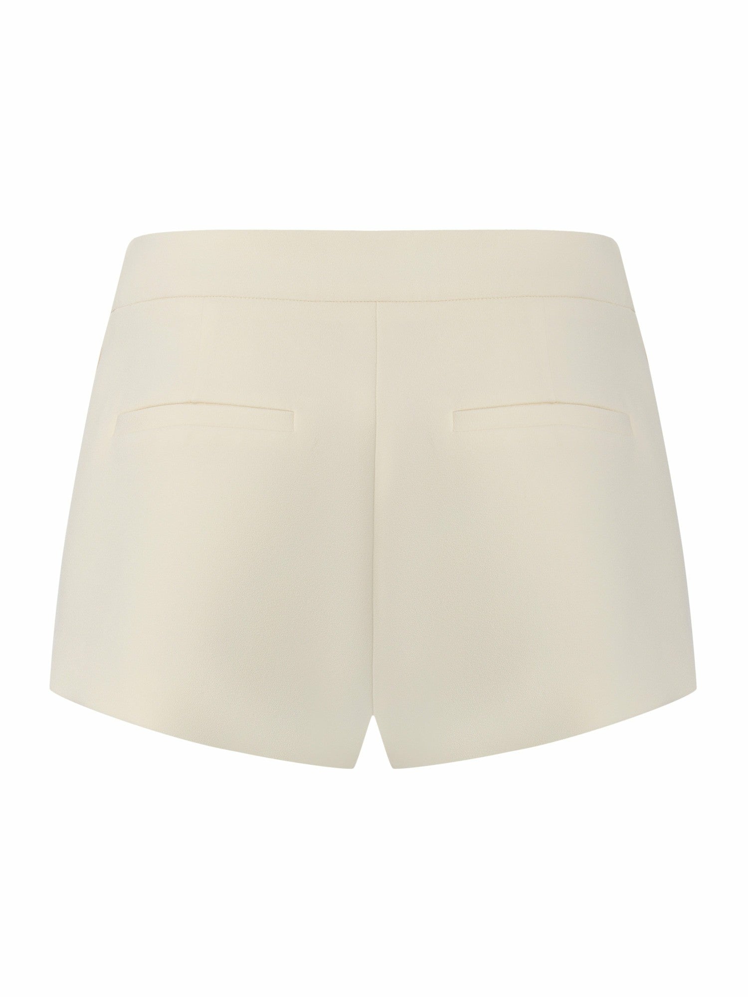 Avalon Straight-Leg Champagne Shorts | Nana Jacqueline