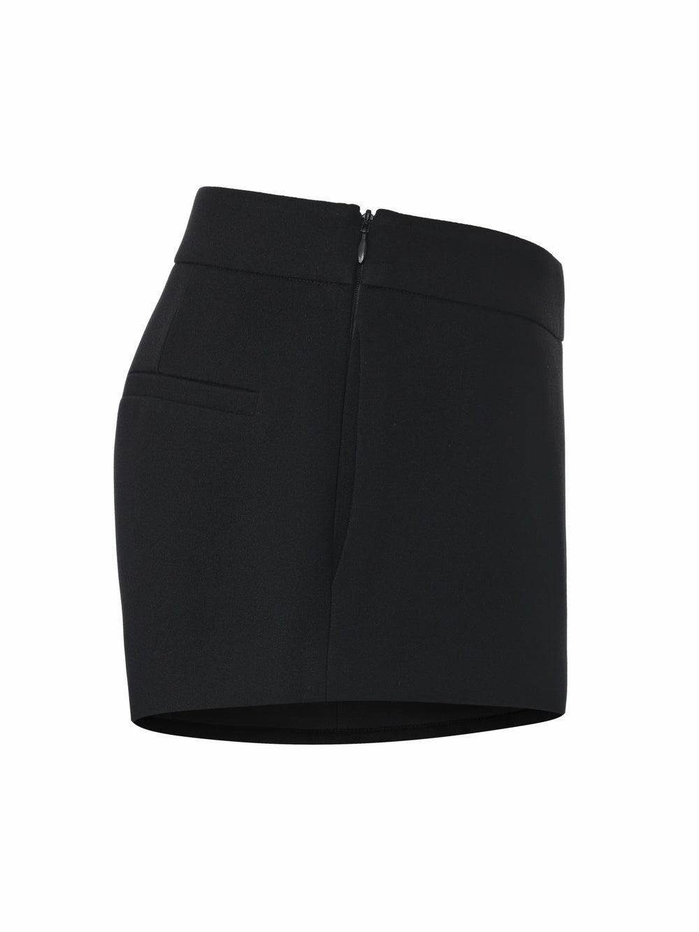 Avalon Straight-Leg Black Shorts | Nana Jacqueline