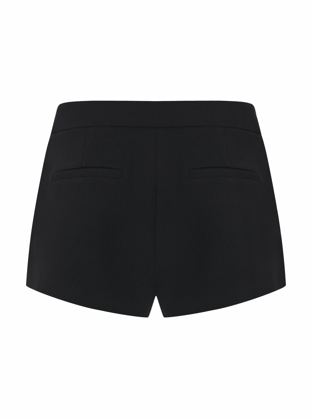 Avalon Straight-Leg Black Shorts | Nana Jacqueline