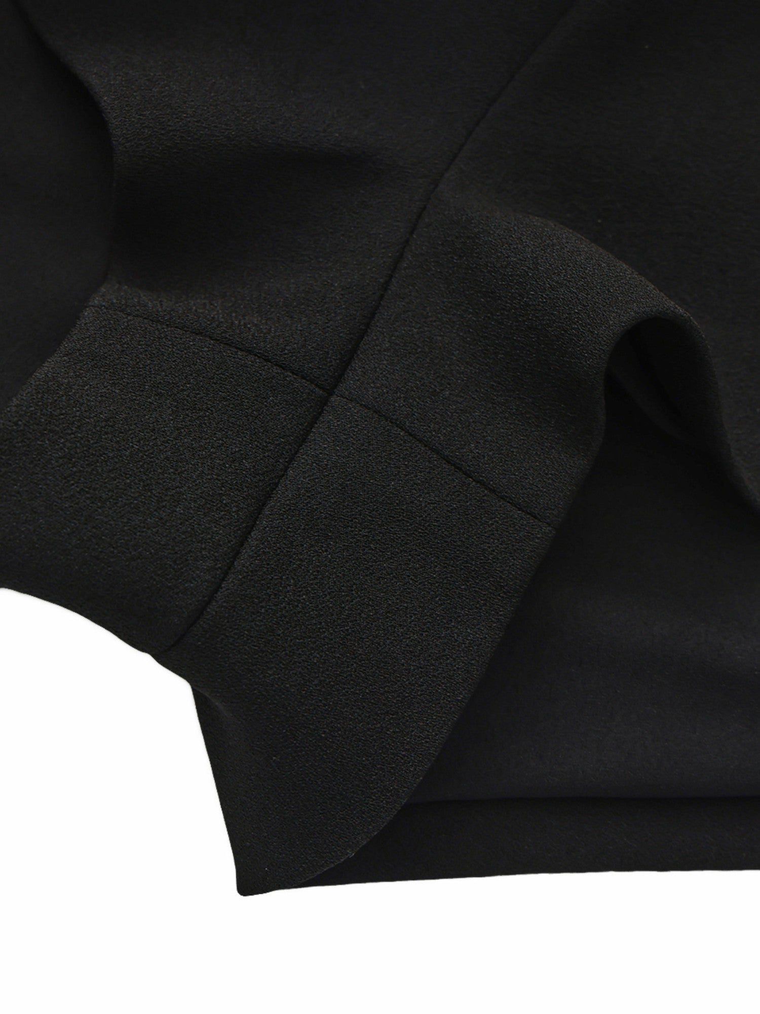 Avalon Straight-Leg Black Shorts | Nana Jacqueline