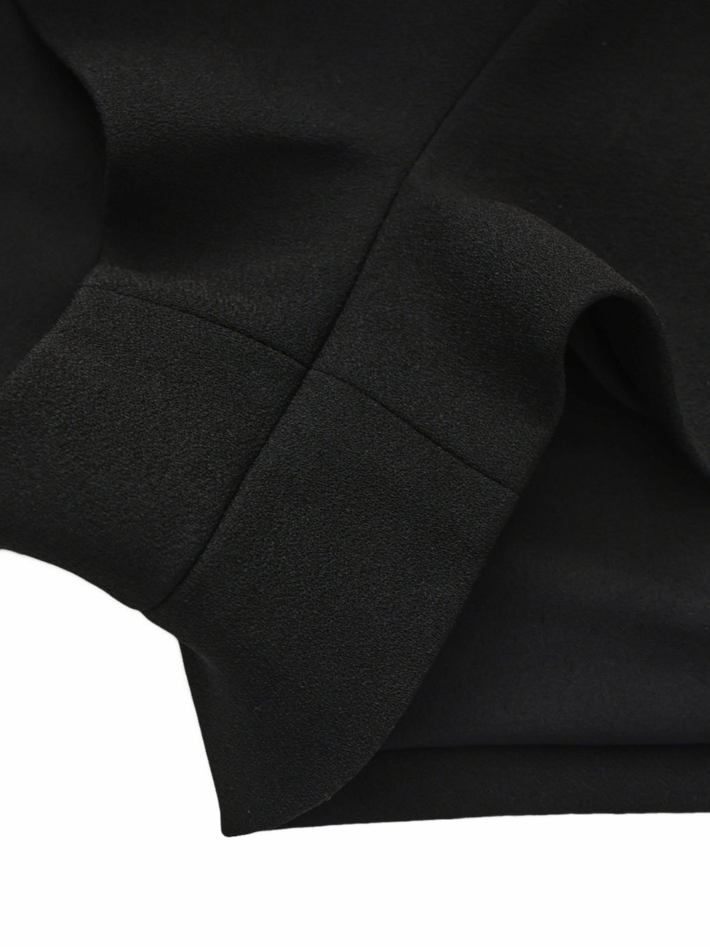 Avalon Straight-Leg Black Shorts | Nana Jacqueline
