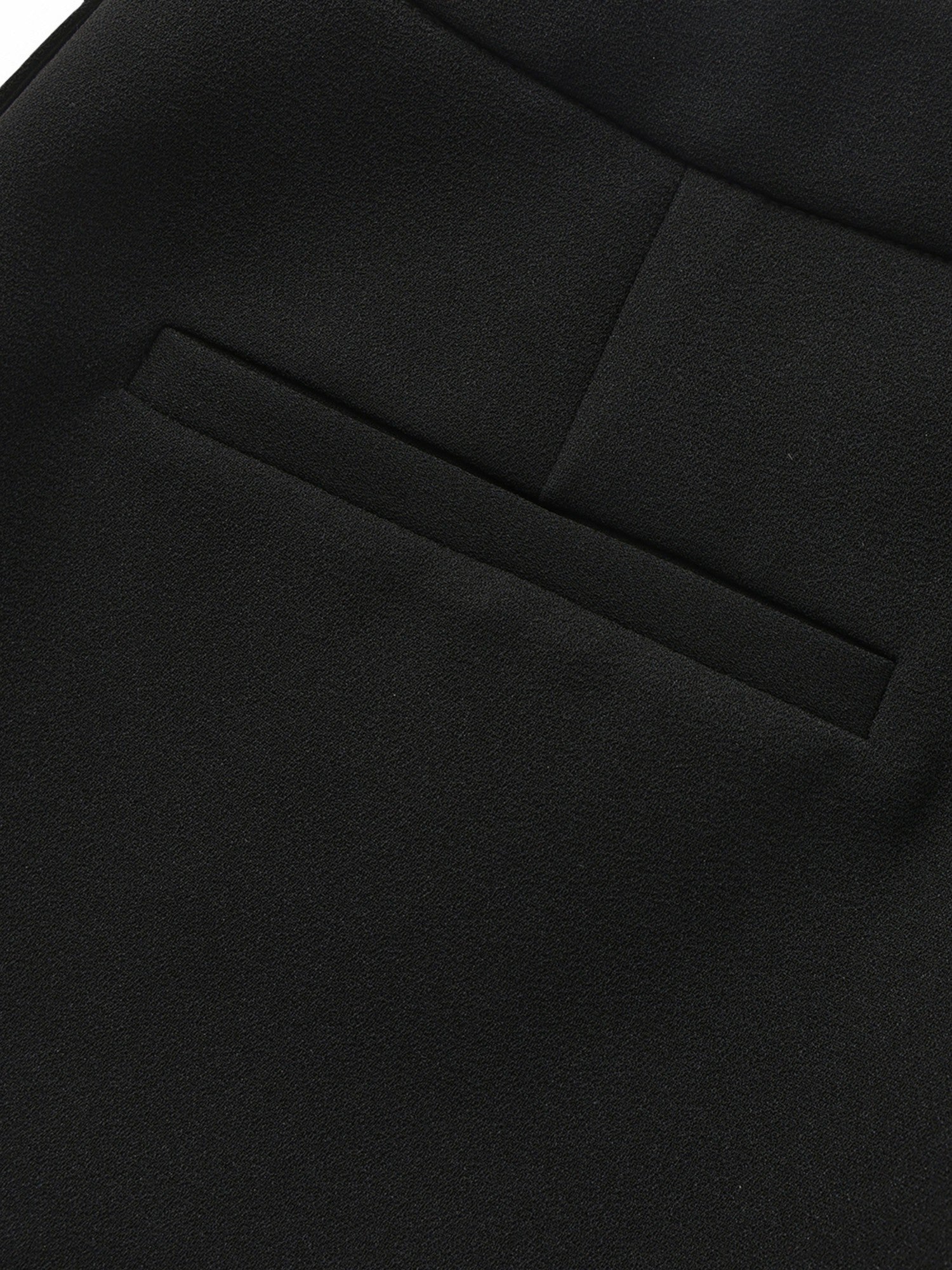 Avalon Straight-Leg Black Shorts | Nana Jacqueline