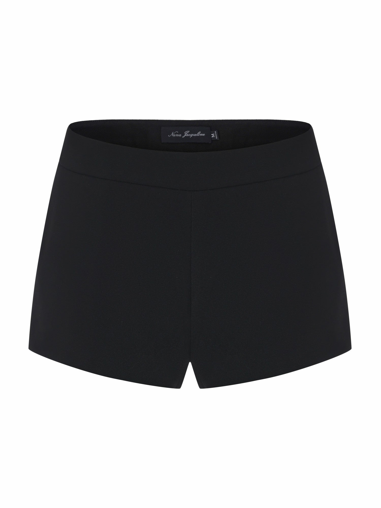Avalon Straight-Leg Black Shorts | Nana Jacqueline