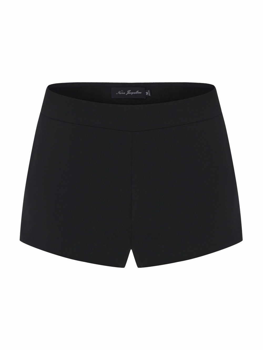 Avalon Straight-Leg Black Shorts | Nana Jacqueline