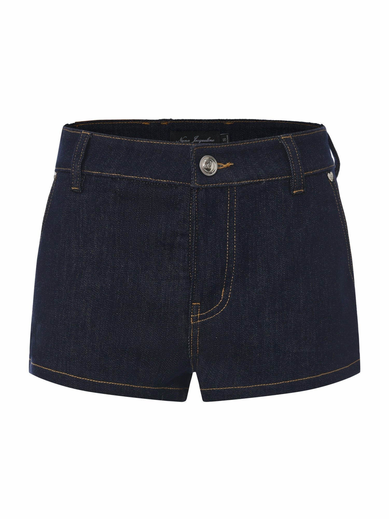 Lexie Heart Pocket Blue Shorts | Nana Jacqueline