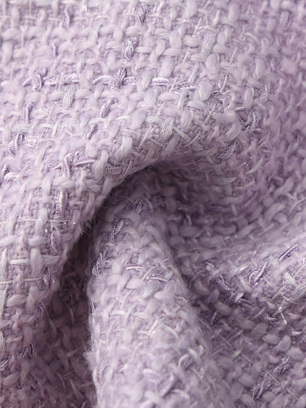 Annabella Tweed Woven Purple Shorts | Nana Jacqueline