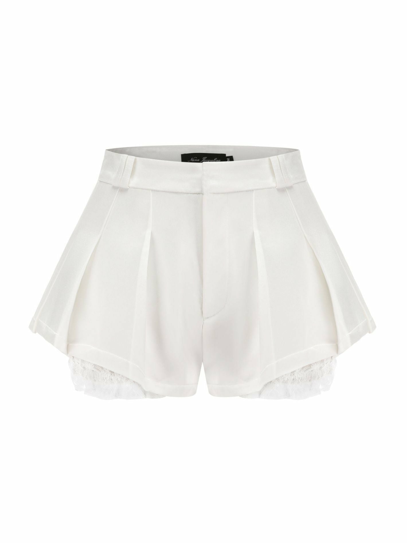 White Milan Shorts: White Shorts for Resort Brunch | Nana Jacqueline