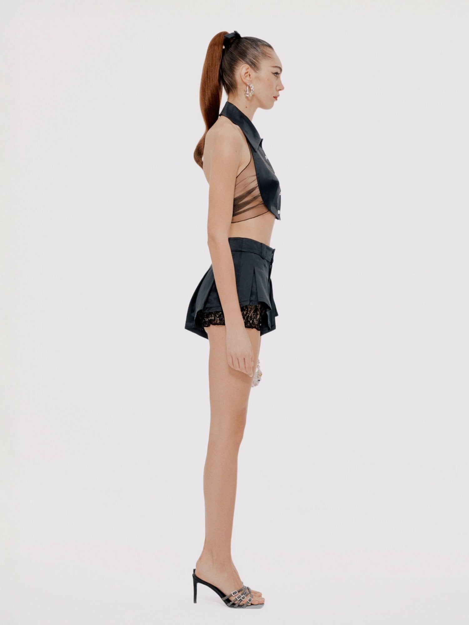 Black Milan Shorts: Black Shorts for Girls' Night Out | Nana Jacqueline