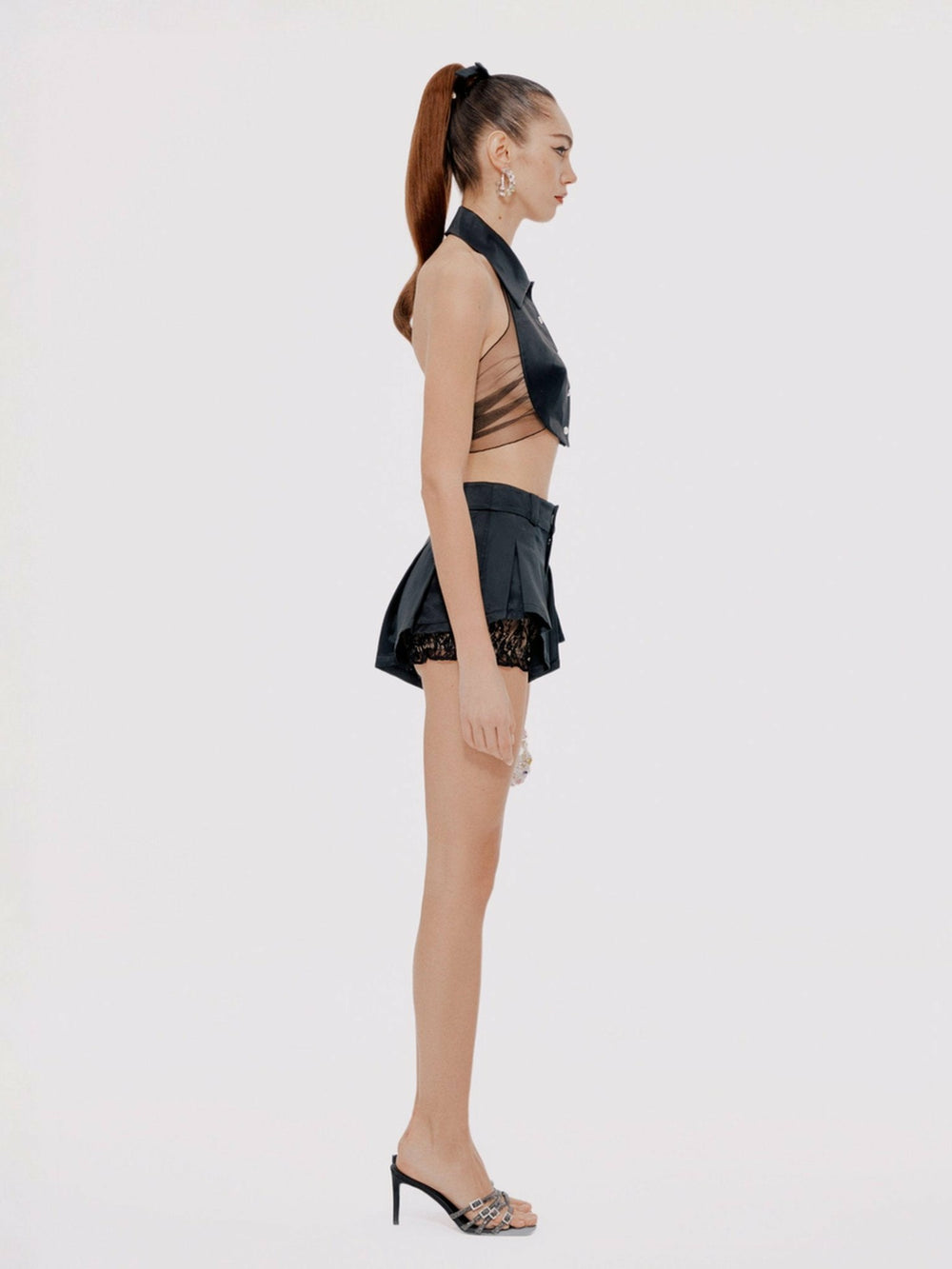 Black Milan Shorts: Black Shorts for Girls' Night Out | Nana Jacqueline