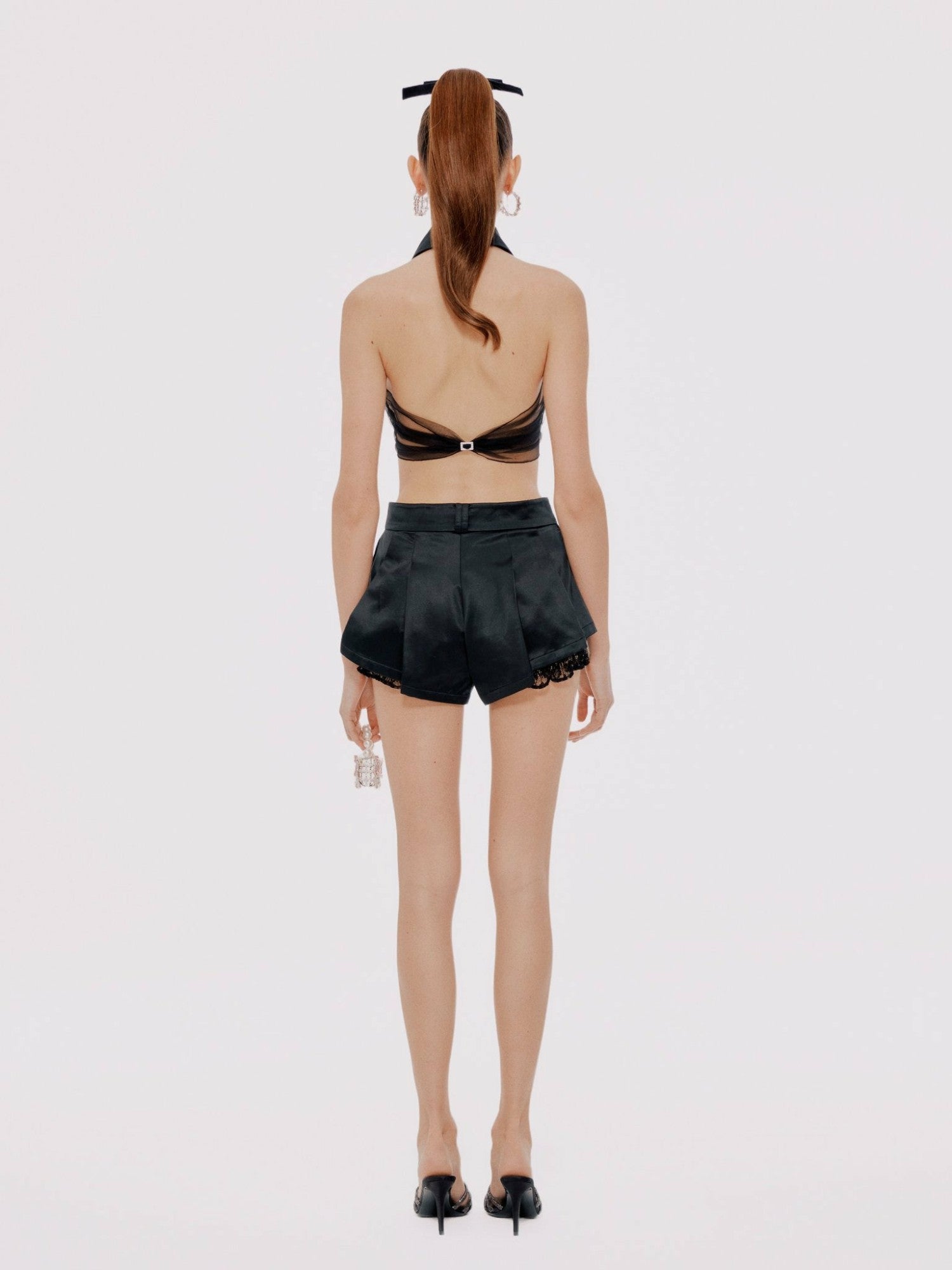 Black Milan Shorts: Black Shorts for Girls' Night Out | Nana Jacqueline
