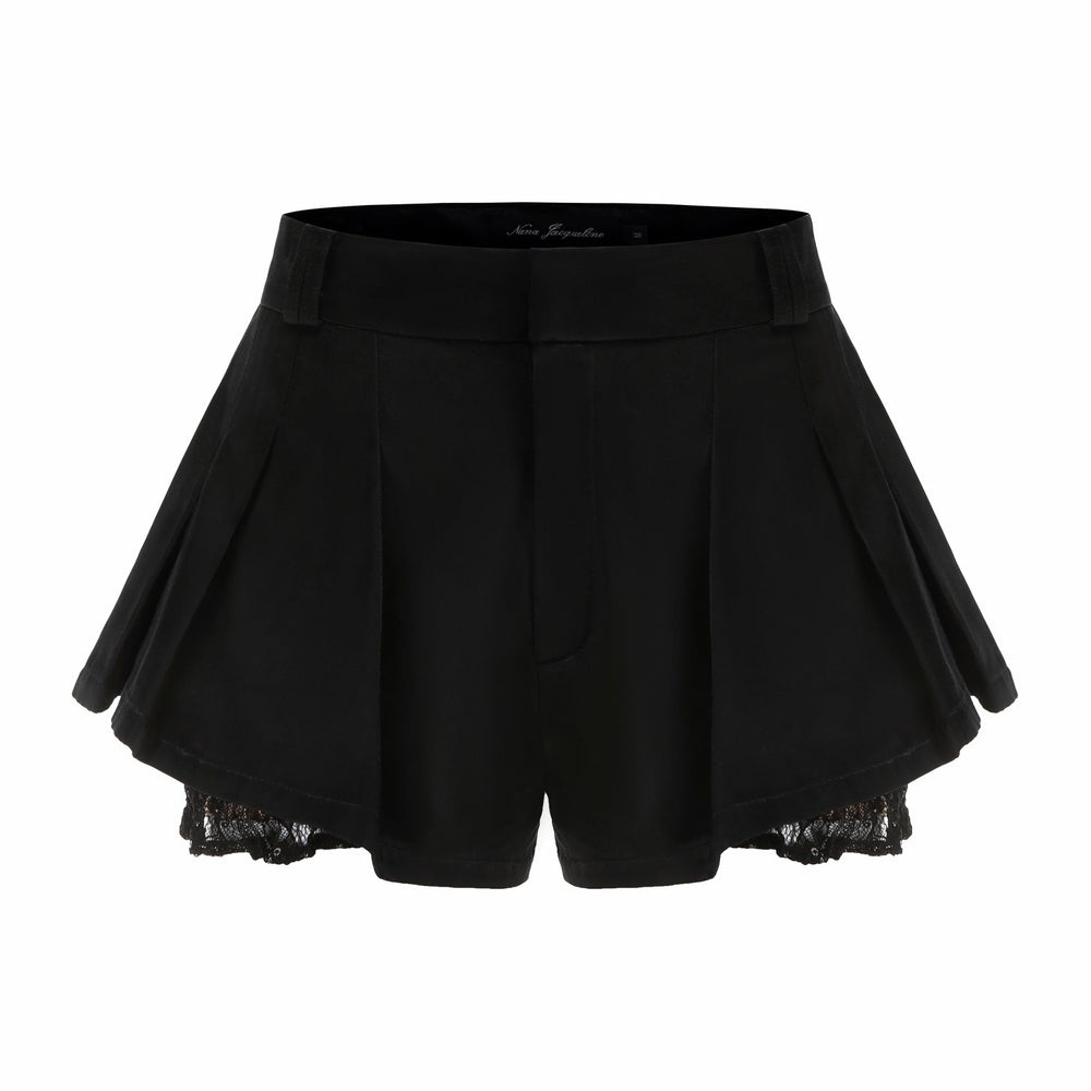 Black Milan Shorts: Black Shorts for Girls' Night Out | Nana Jacqueline