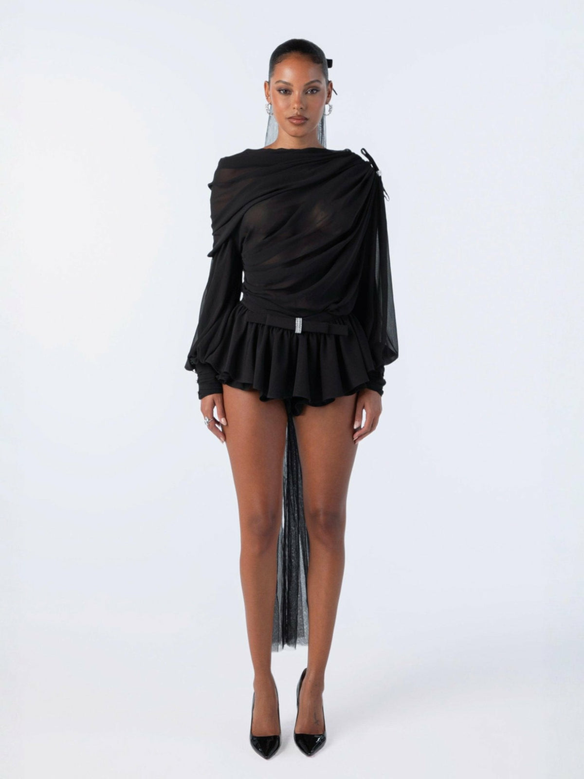 Demi Shorts: Black Shorts for Girls' Night Out | Nana Jacqueline