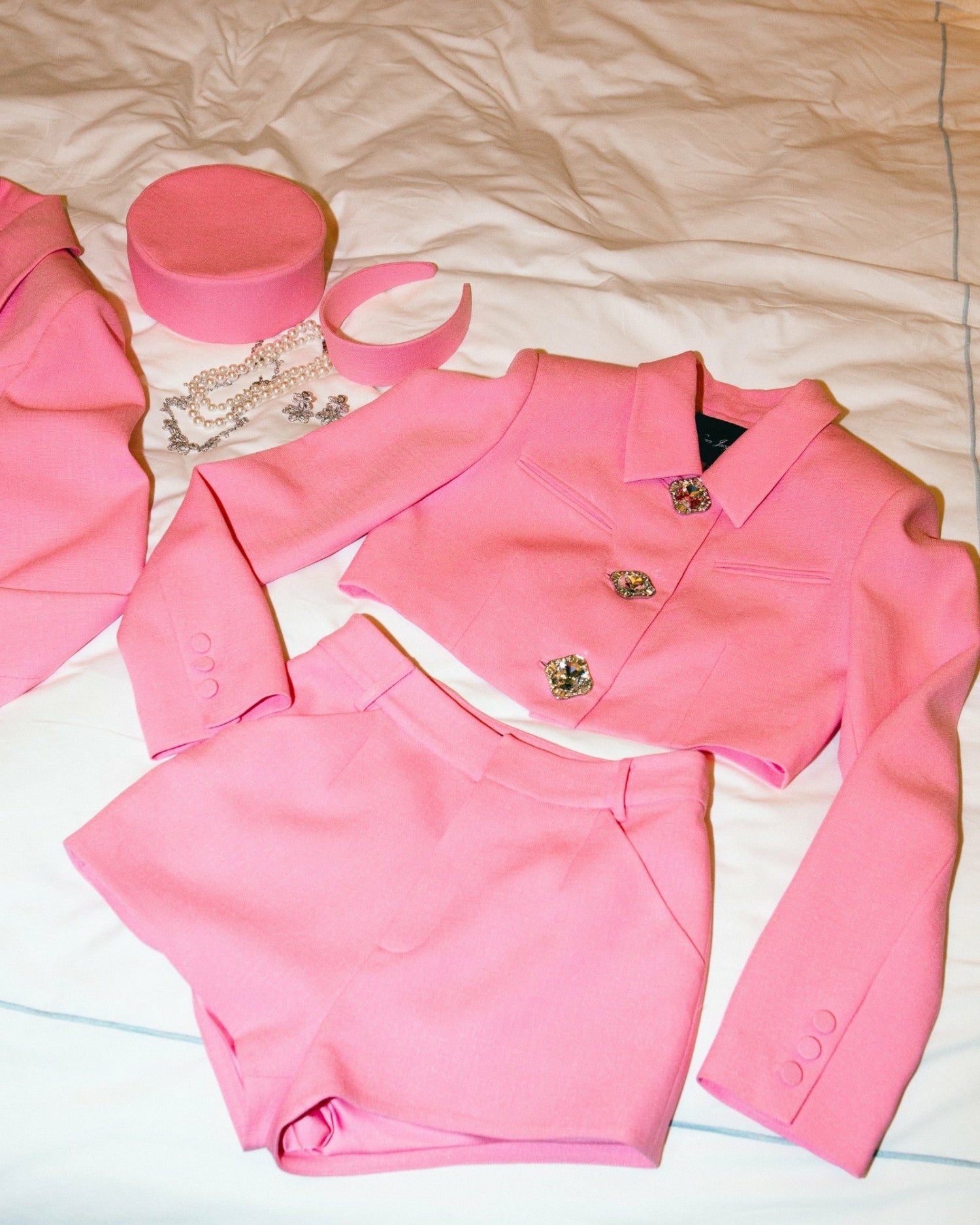 Josephine Shorts: Pink Shorts for Birthday Celebration | Nana Jacqueline