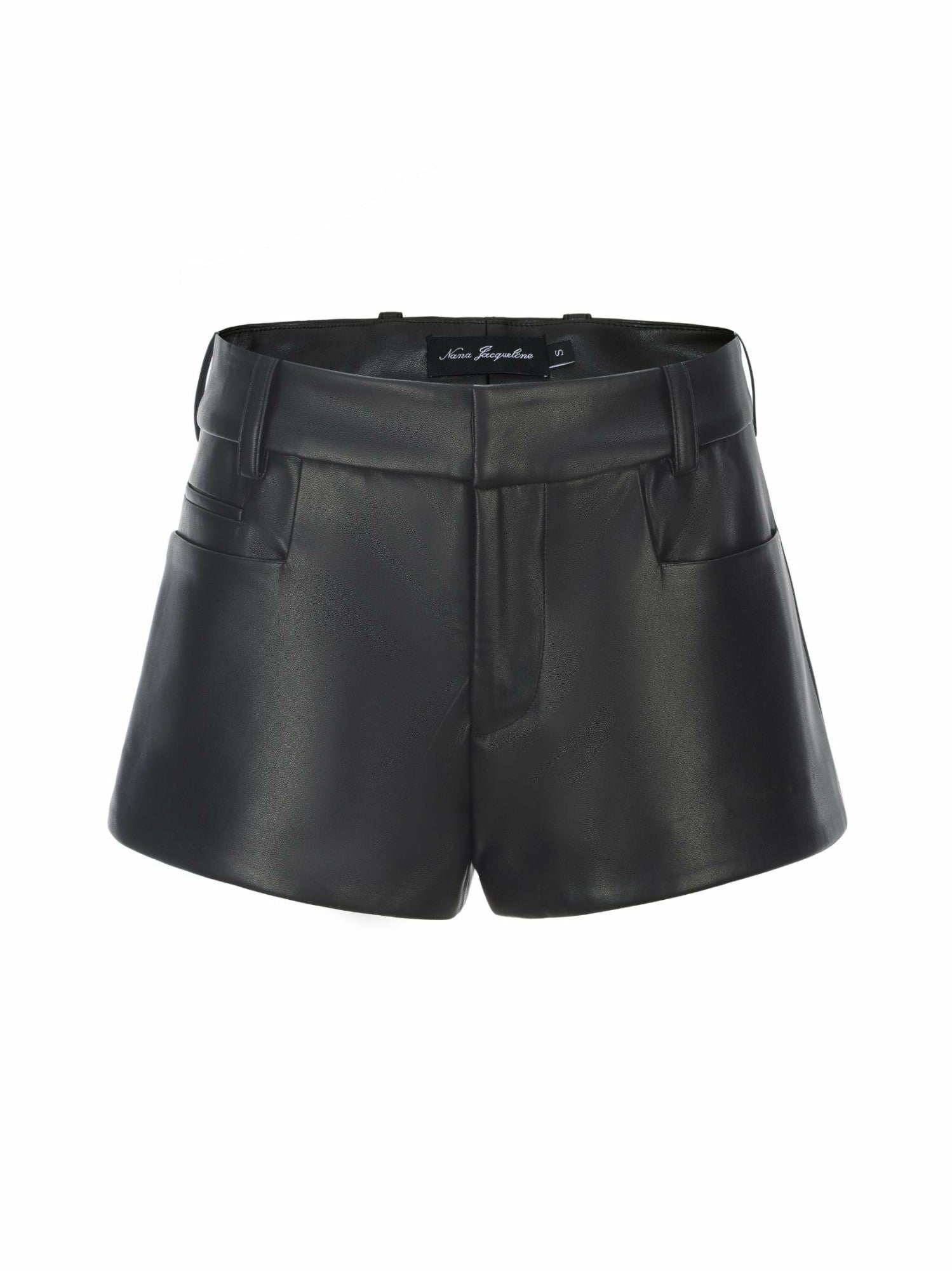 Victoria Leather Shorts: Black Shorts for Date Night | Nana Jacqueline
