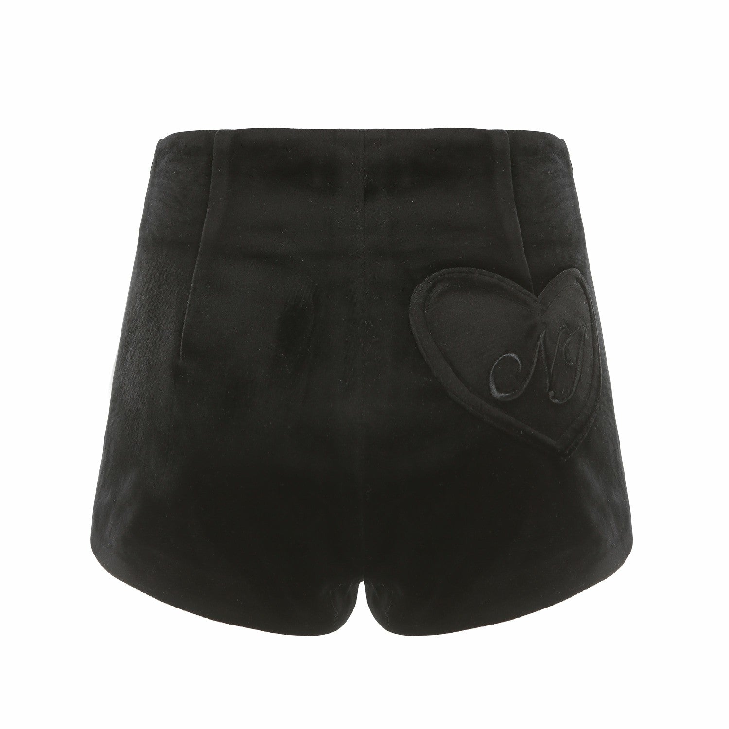 Shay Shorts: Black Velvet Shorts for Cocktail Party | Nana Jacqueline