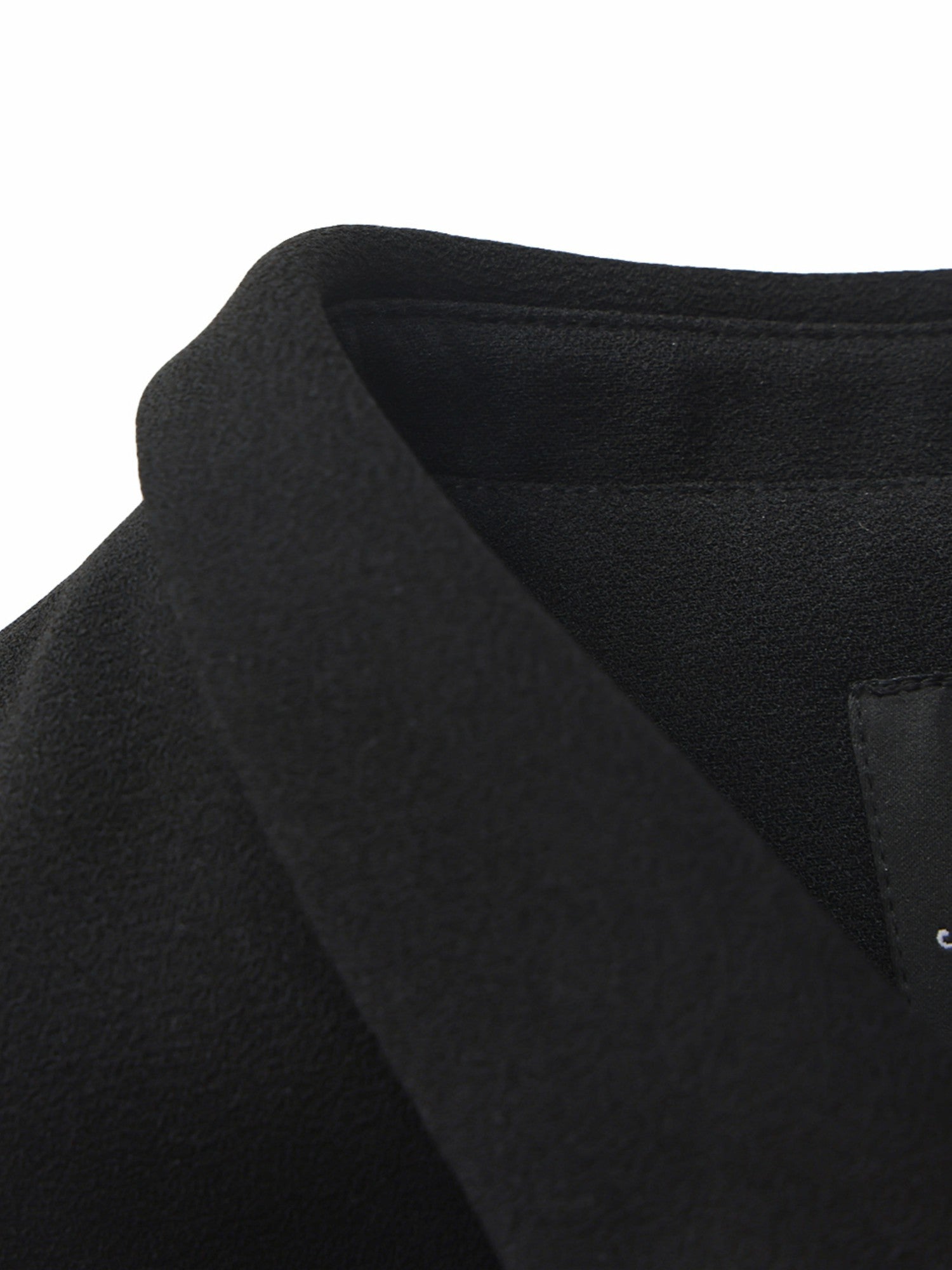 Alina Cinched-Waist Black Top | Nana Jacqueline