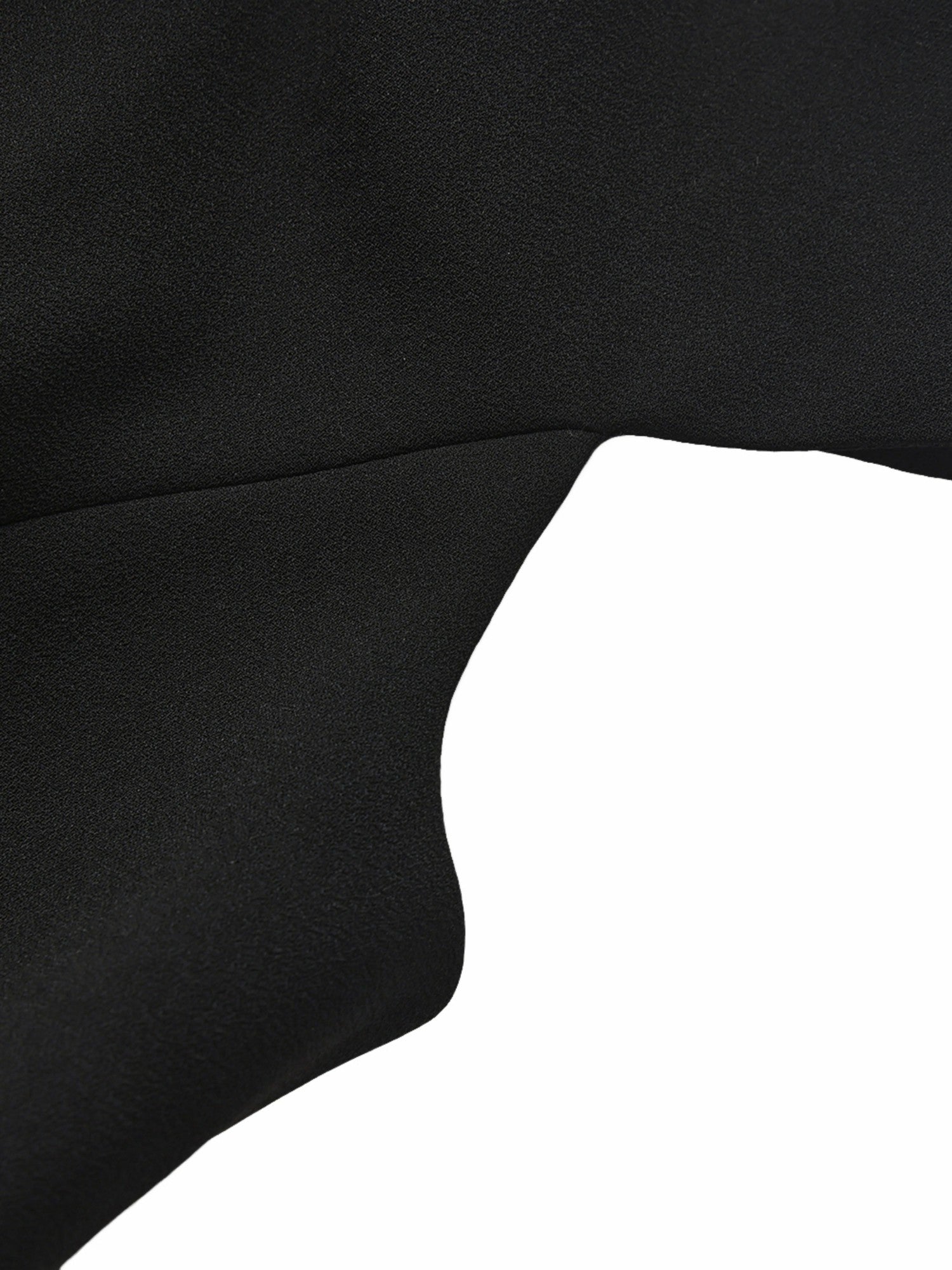 Alina Cinched-Waist Black Top | Nana Jacqueline