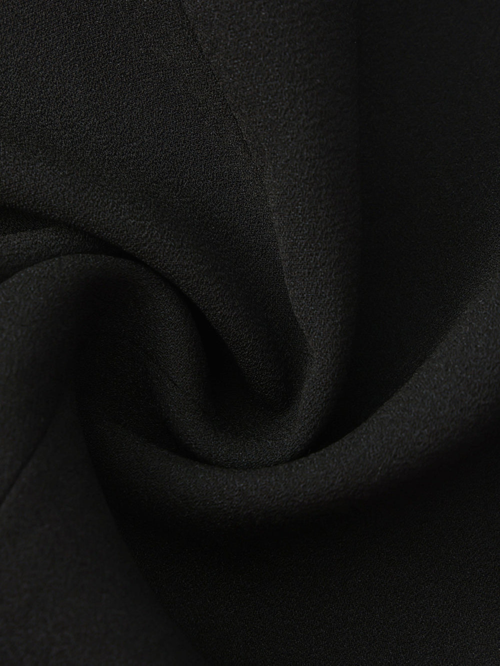 Alina Cinched-Waist Black Top | Nana Jacqueline