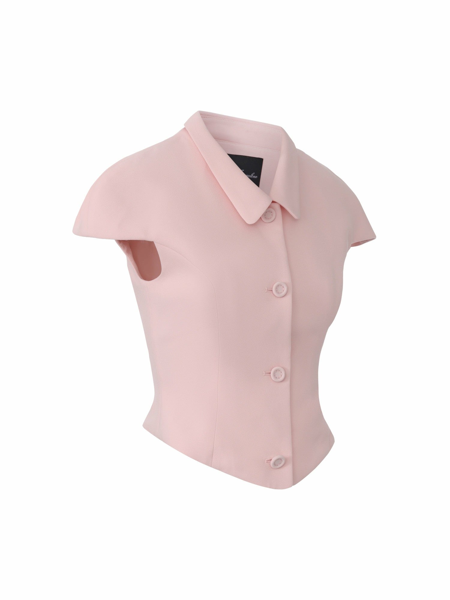 Alina Cap Sleeve Pink Top | Nana Jacqueline