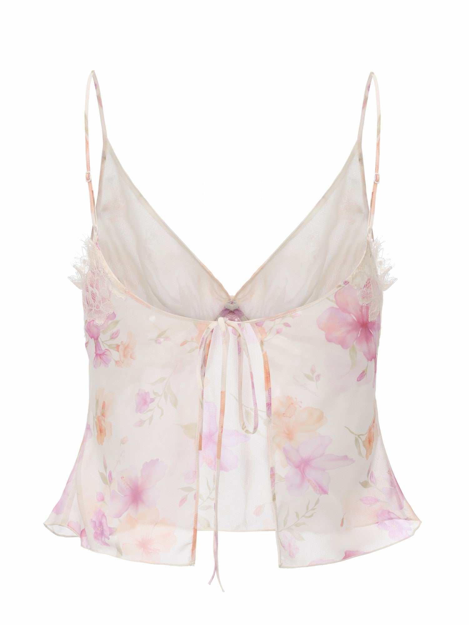 Ophelia Floral Lace Ivory Top | Nana Jacqueline