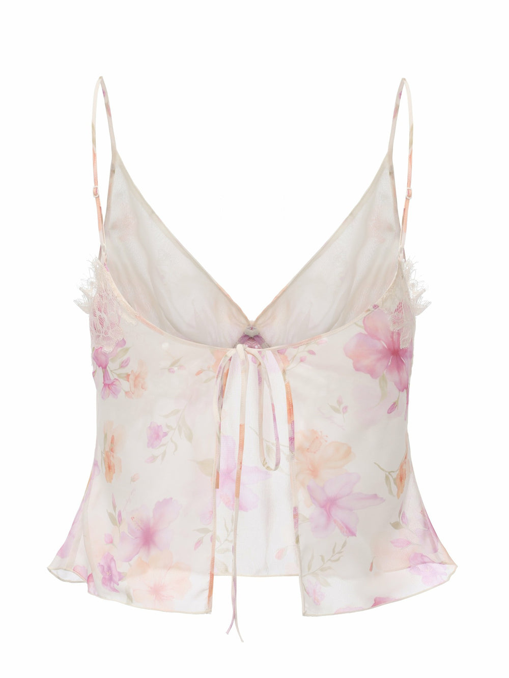 Ophelia Floral Lace Ivory Top | Nana Jacqueline