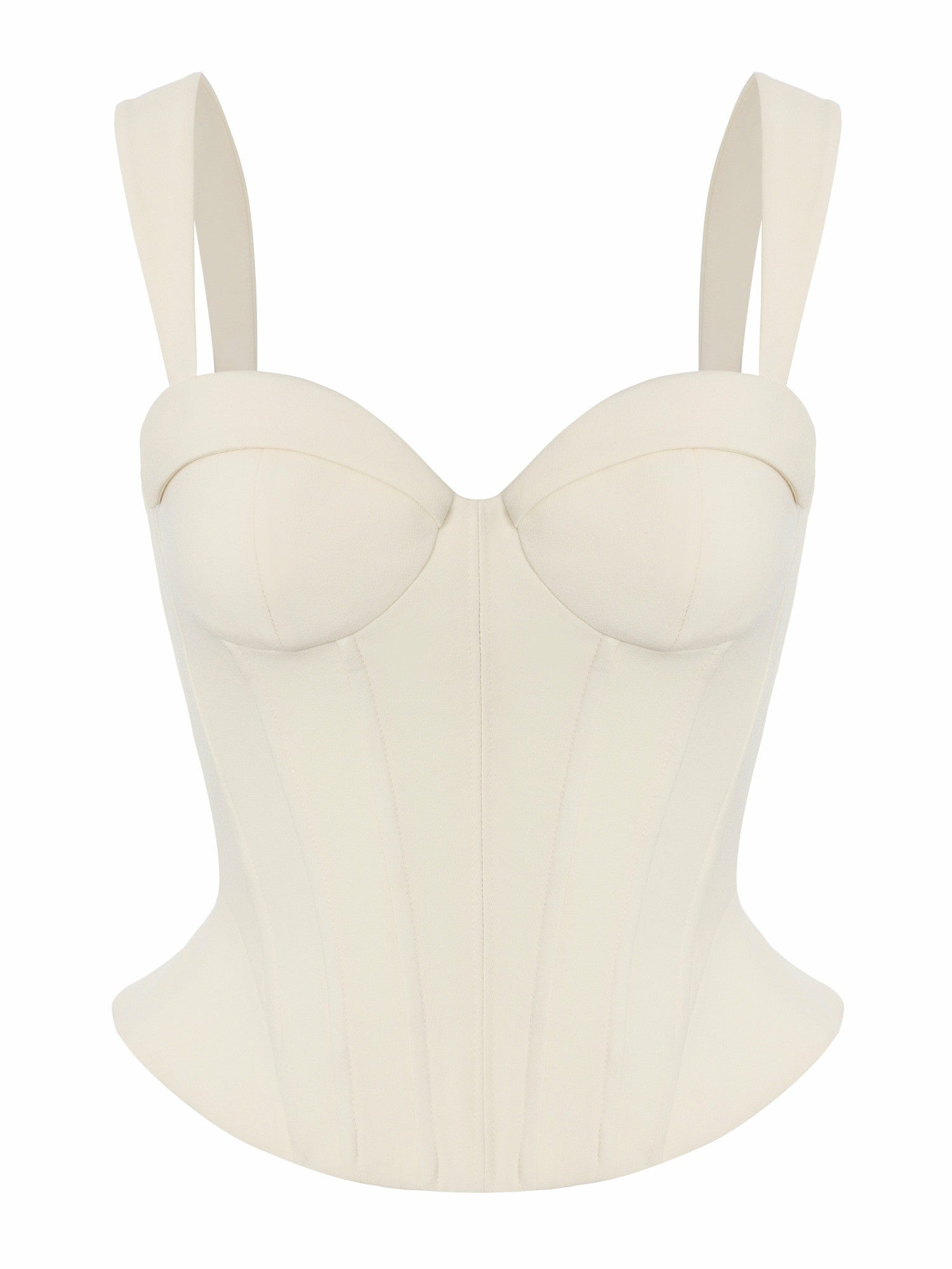 Avalon Corset Champagne Top | Nana Jacqueline