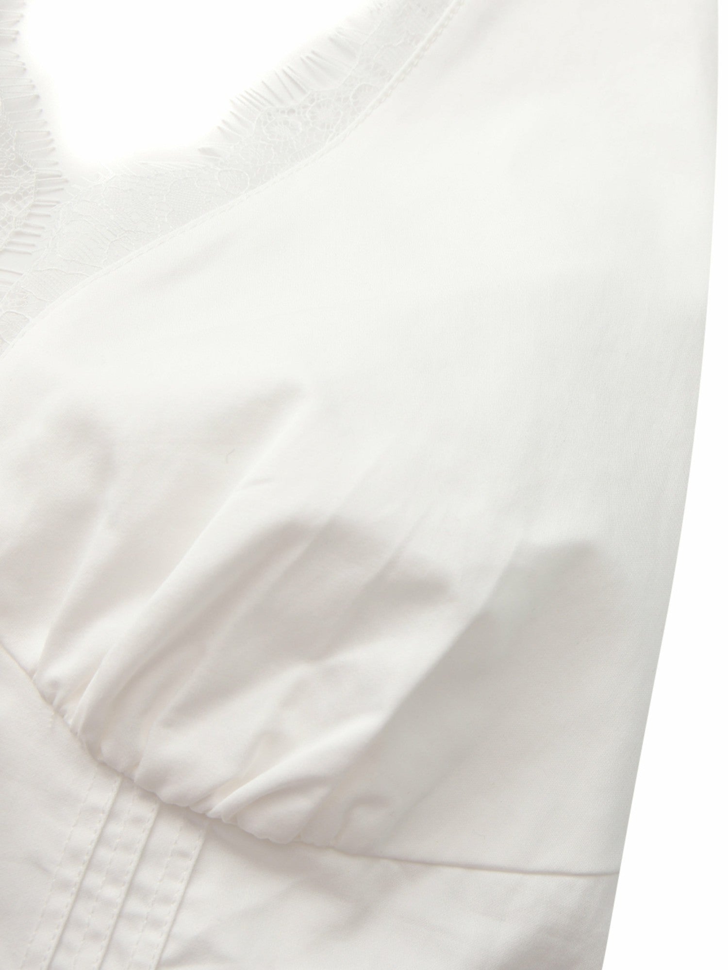 Phoebe Open-Back White Top | Nana Jacqueline
