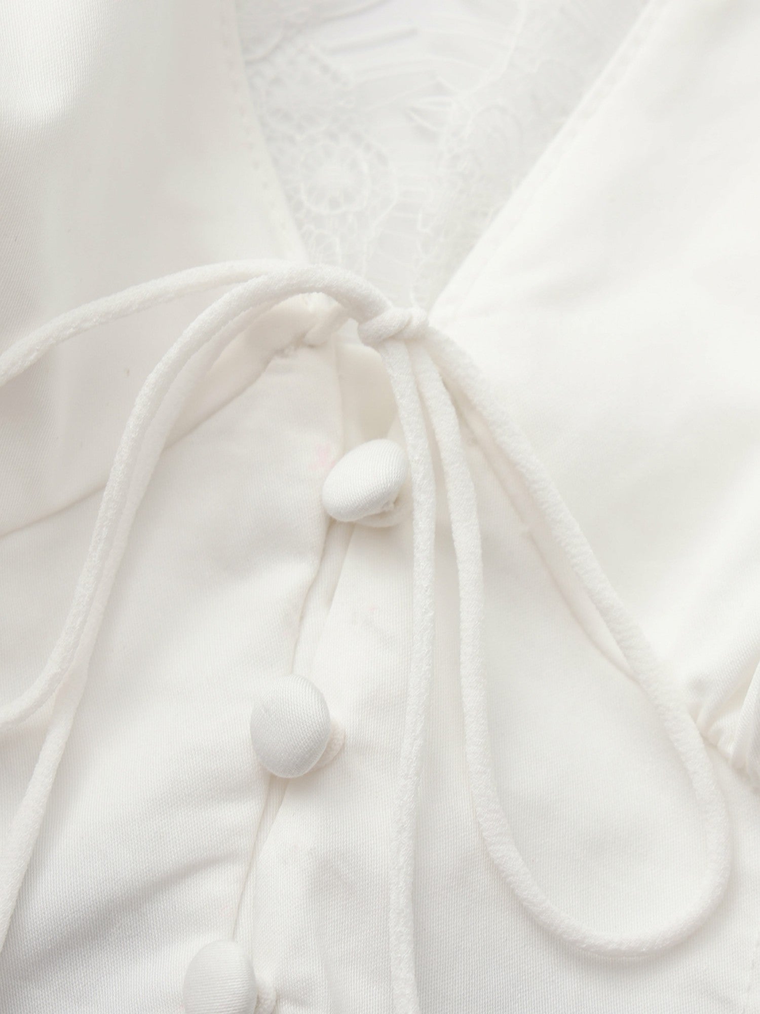 Phoebe Open-Back White Top | Nana Jacqueline