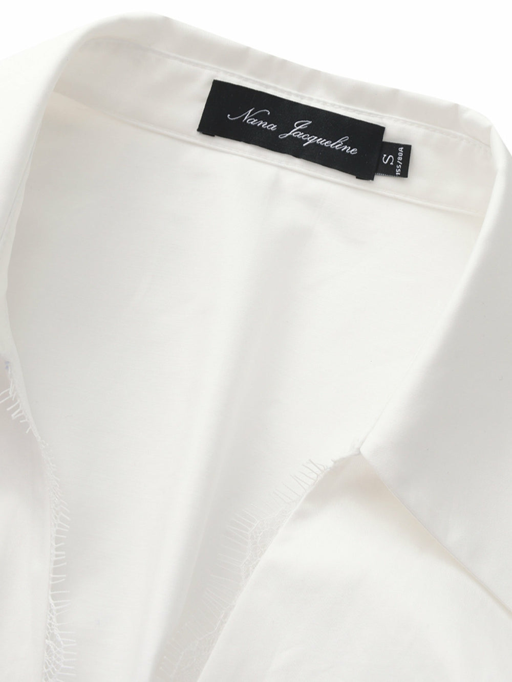 Raven Puff Sleeve White Top | Nana Jacqueline